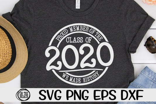 Proud Member Senior 2020 - SVG PNG EPS DXF