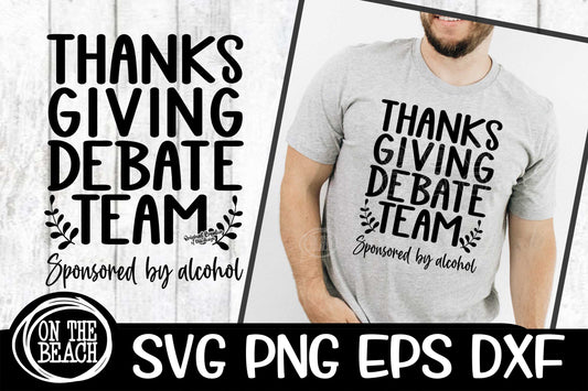 Thanksgiving Debate Team  SVG DXG PNG EPS