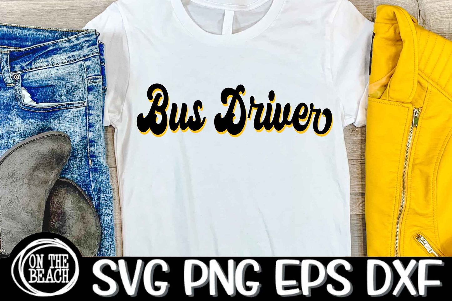 Bus Driver Bundle - 23 Designs - SVG PNG EPS DXF