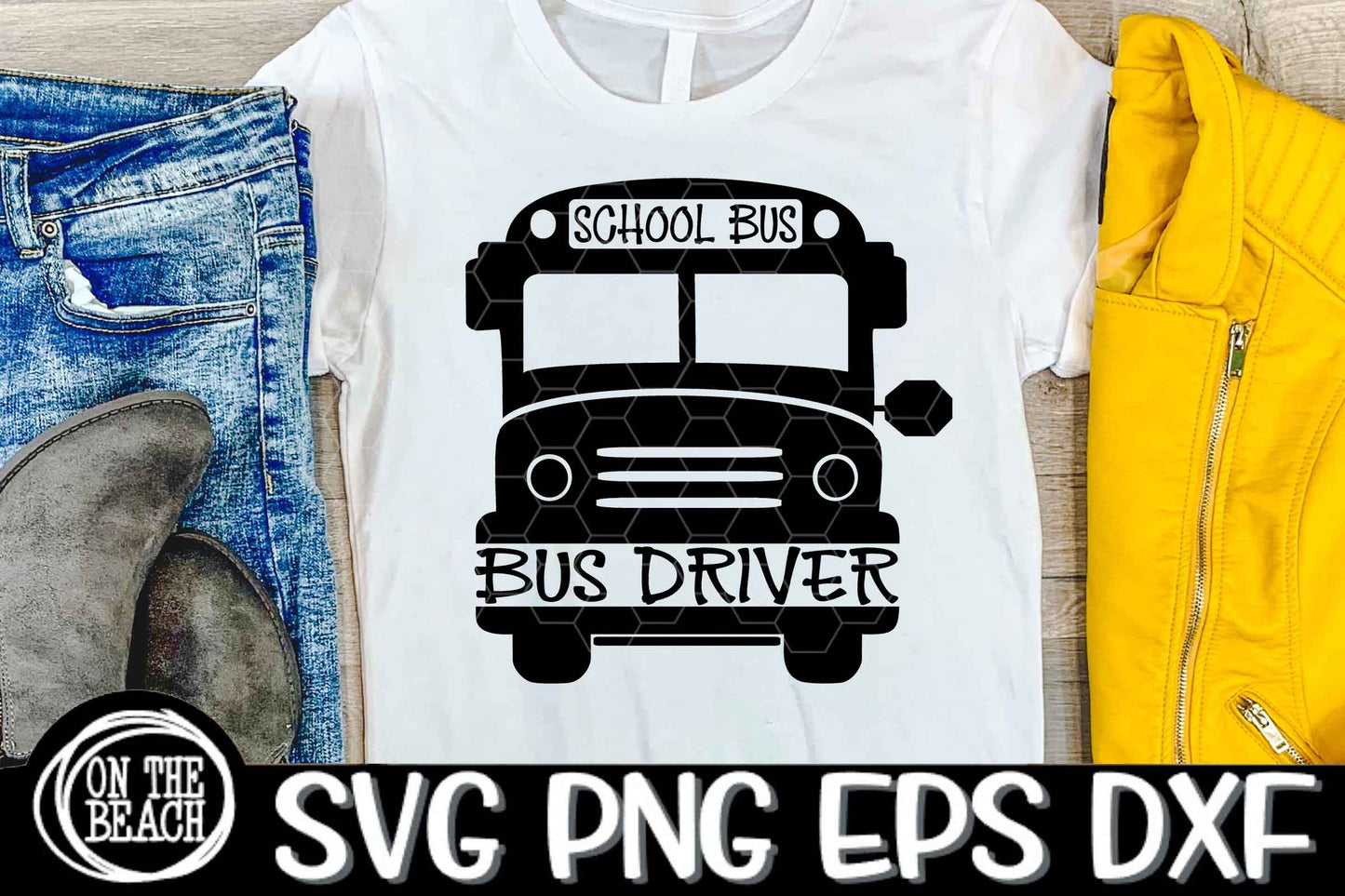 Bus Driver Bundle - 23 Designs - SVG PNG EPS DXF