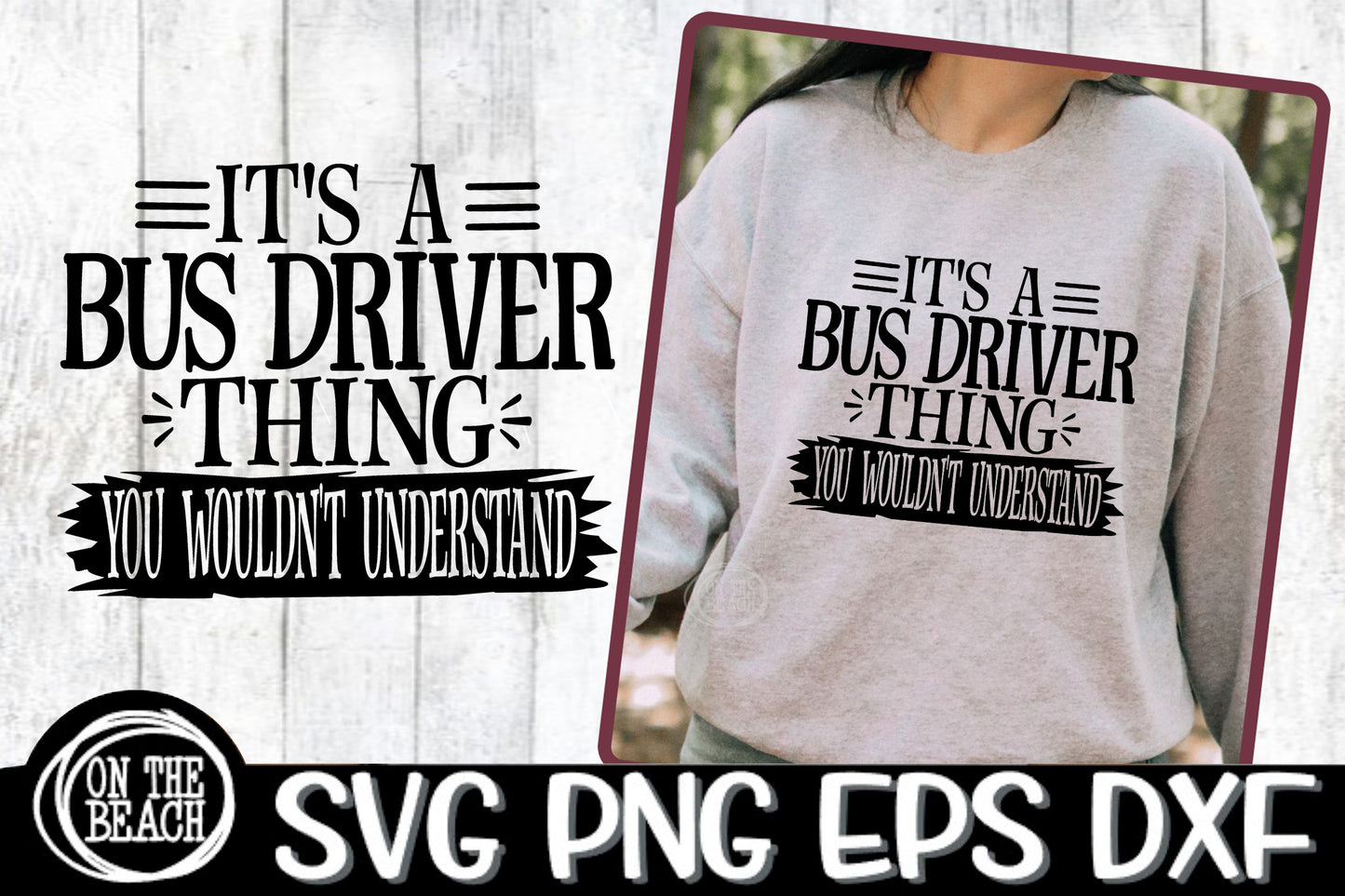 Bus Driver Bundle - 23 Designs - SVG PNG EPS DXF