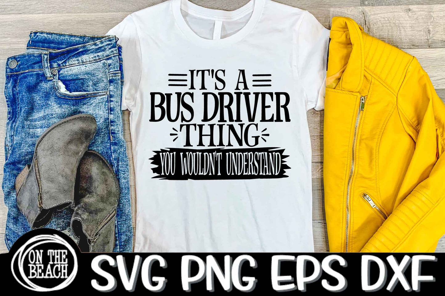 Bus Driver Bundle - 23 Designs - SVG PNG EPS DXF