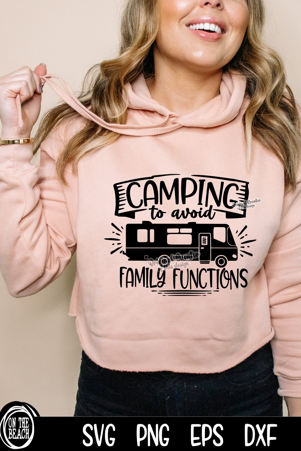 Camping To Avoid Family Functions SVG PNG EPS DXF Class A SVG