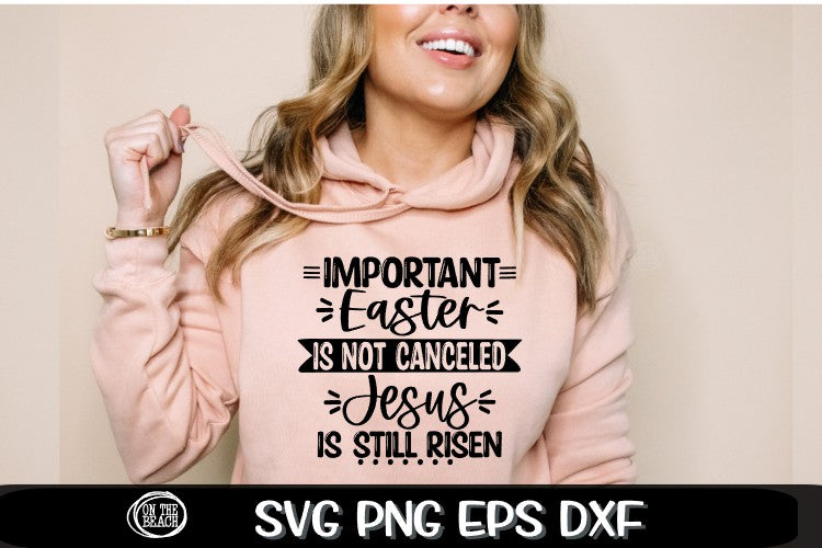 Easter Is Not Canceled -Jesus Is Still Risen-SVG PNG EPS DXF