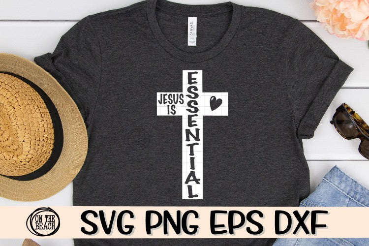Jesus Is Essential  - SVG DXF SVG EPS