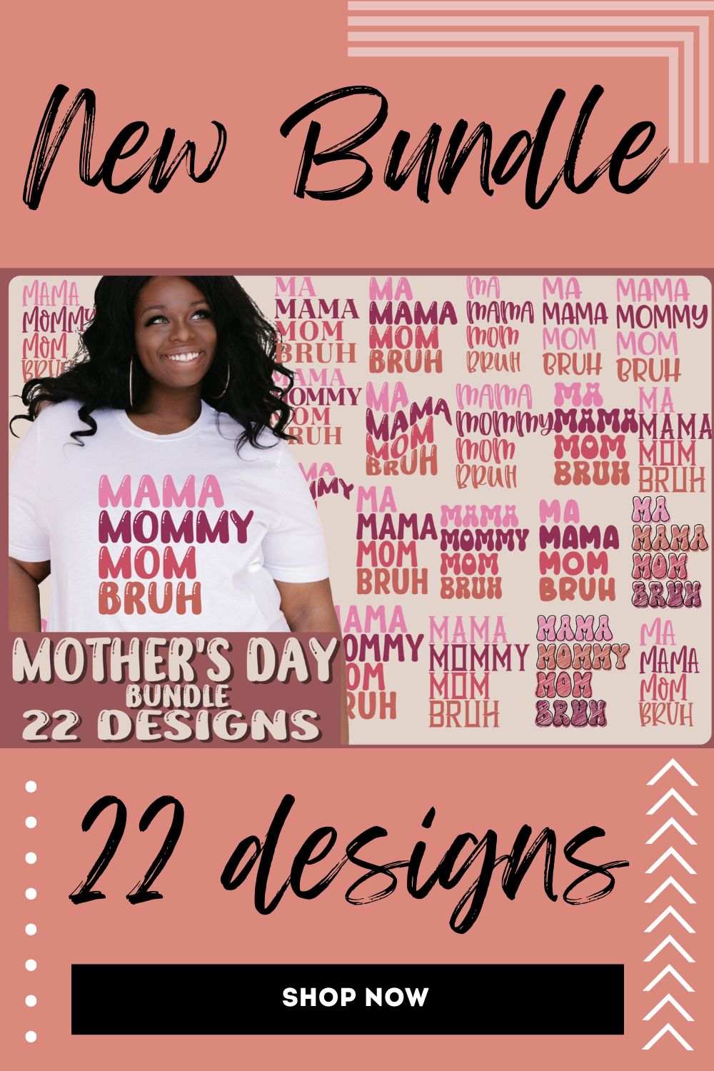 Mama Mom Bruh SVG Bundle 22 Designs Cutting PNG Sublimation *** INTRO PRICE ONLY $1