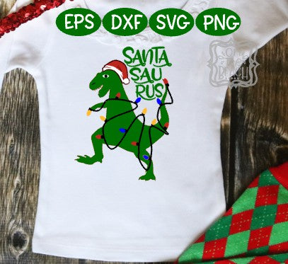 Christmas, Santa Dinosaur SVG, Christmas Cut File, Santa dinosaur, Santasaurus, Santasaurus svg, holiday trex svg, dinosaur svg, boy design