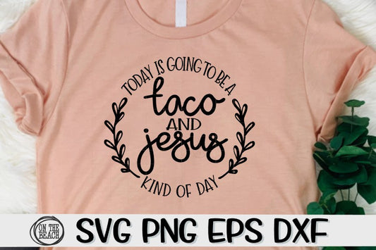 Taco & Jesus - SVG DXF SVG EPS