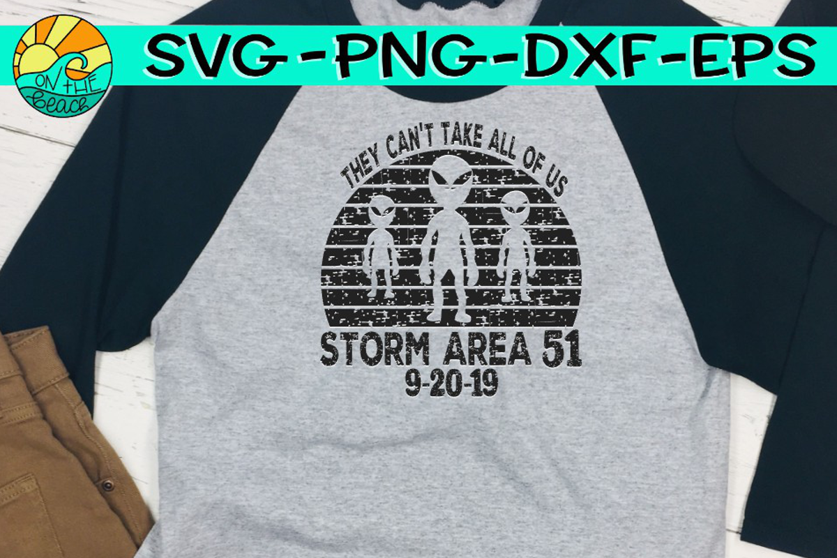 Storm Area 51- SVG - DXF - EPS - PNG