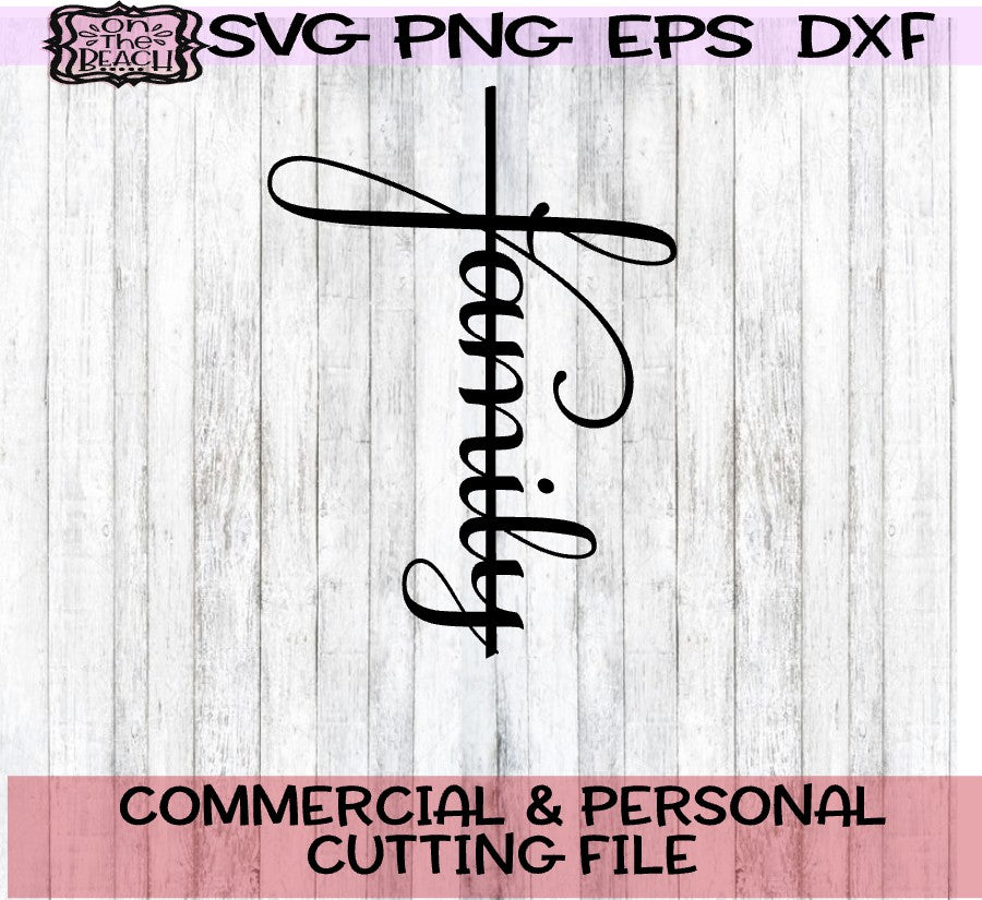 FAMILY Cross SVG PNG DXF EPS