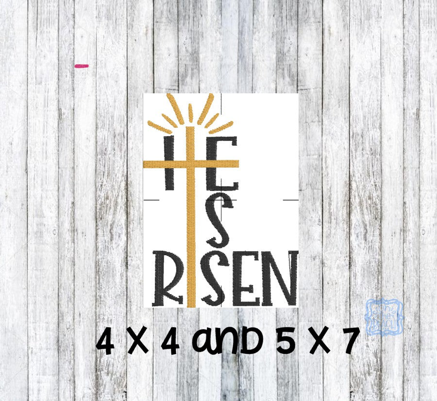 He Is Risen 4 x 4, 5 x 7