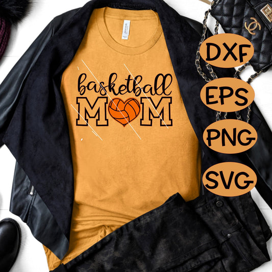 Basketball svg, Basketball Mom svg, Basketball Mom love svg, sportmom svg, mom svg, eps, svgs, cut files, instant download, sport svg